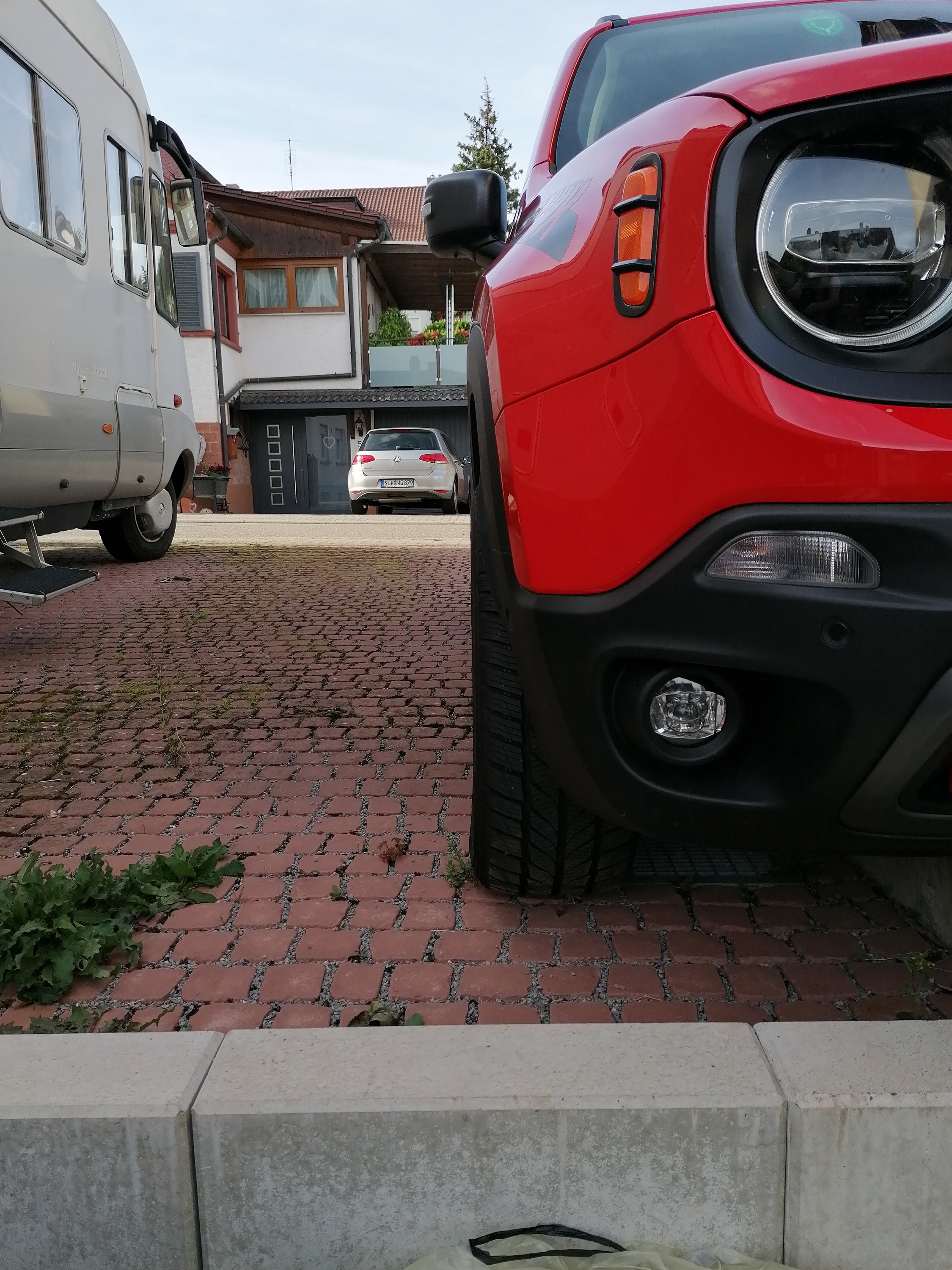 Suchbild Radhausverbreiterung vorne