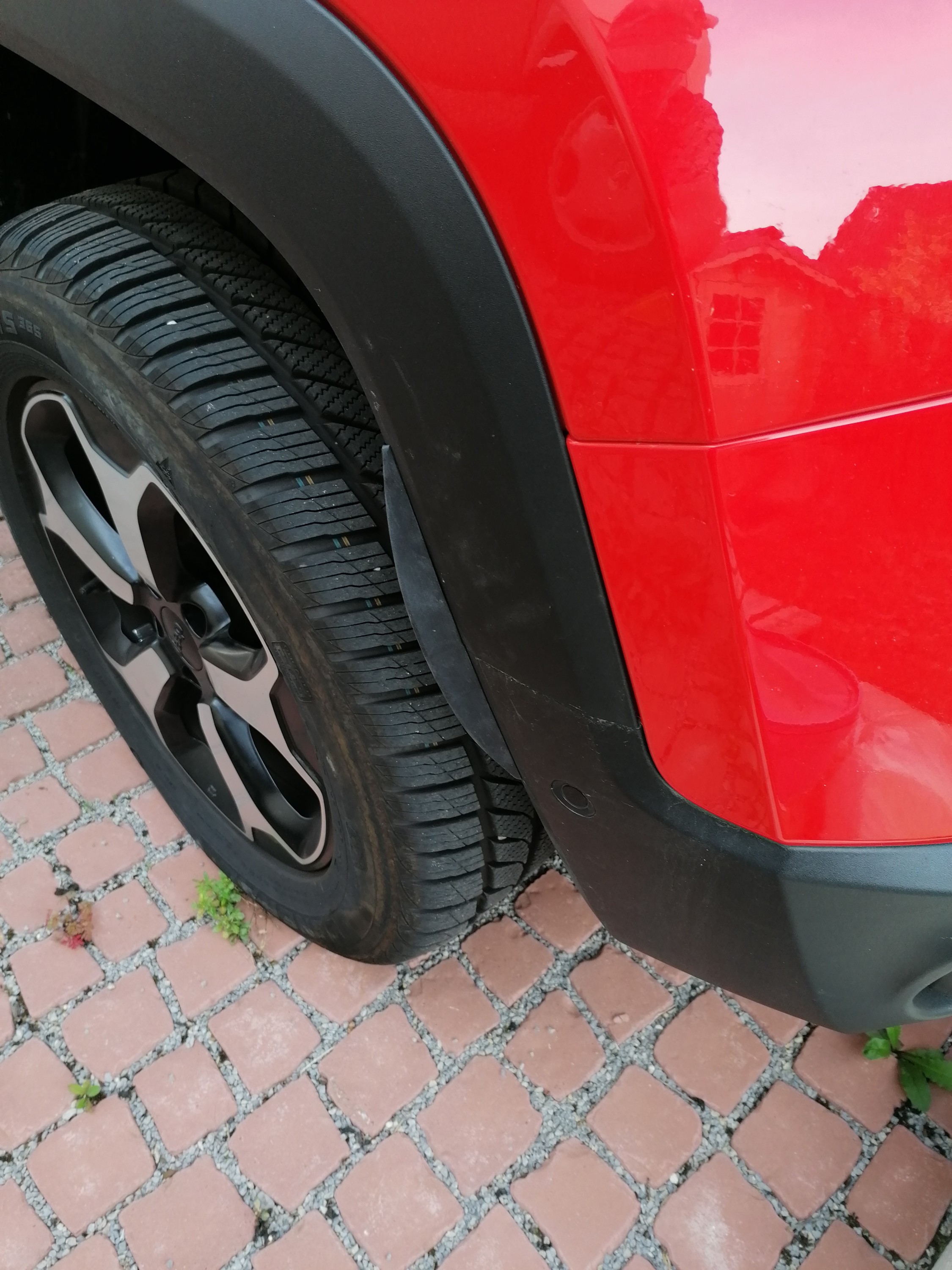 TÜV konforme Radhausverbreiterung vorne