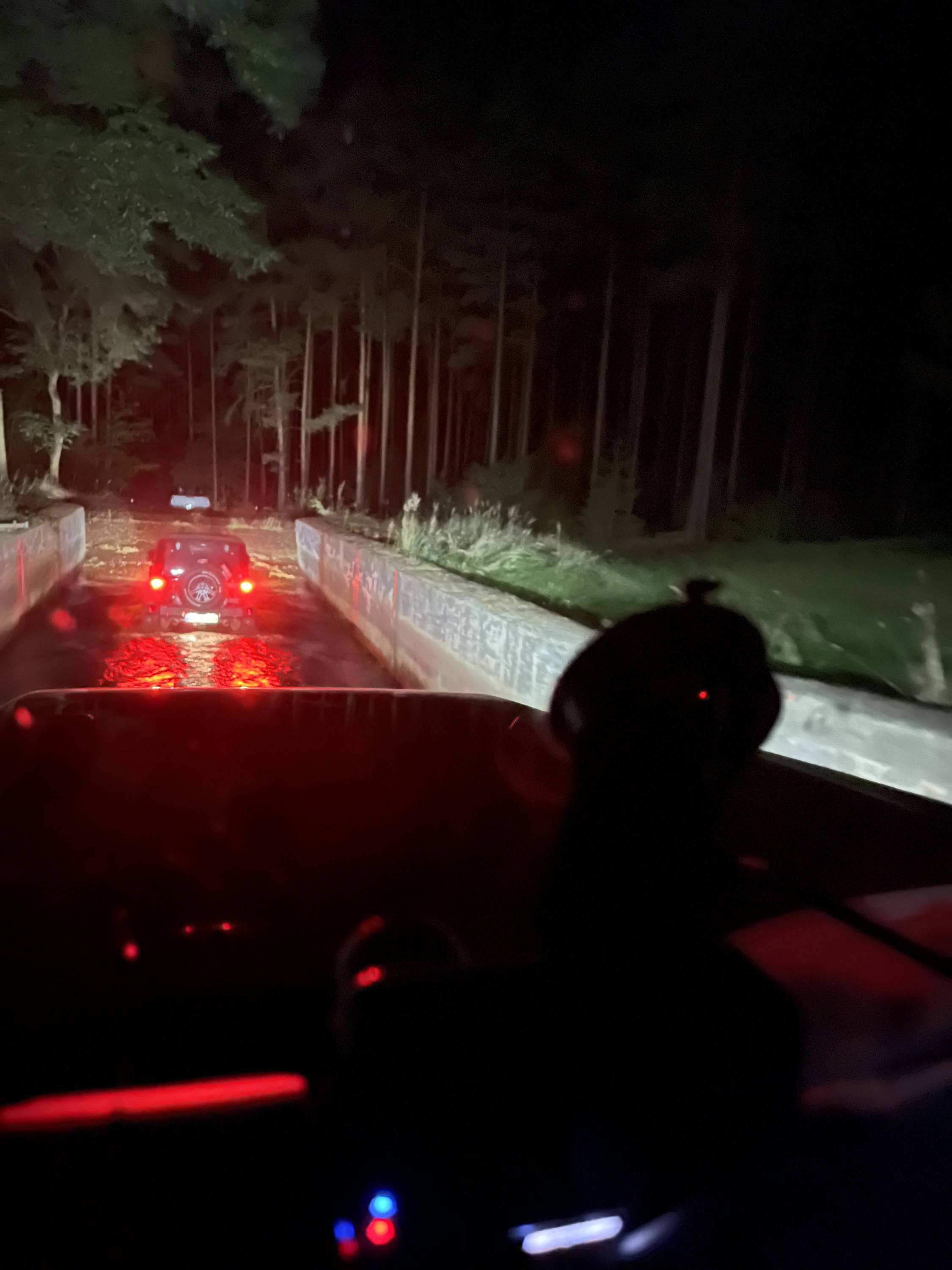 Wasserloch mit wenig Wasser