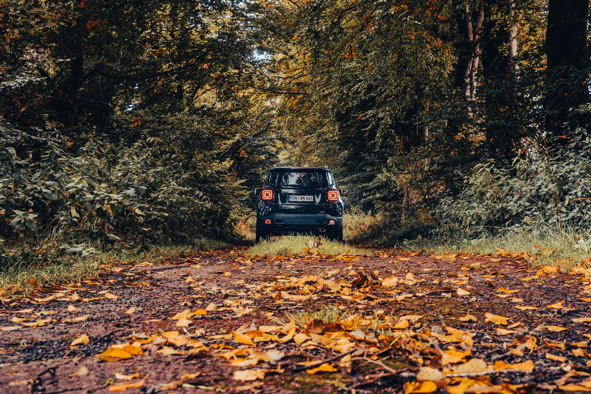 Nochmal mein Jeepchen fotografiert