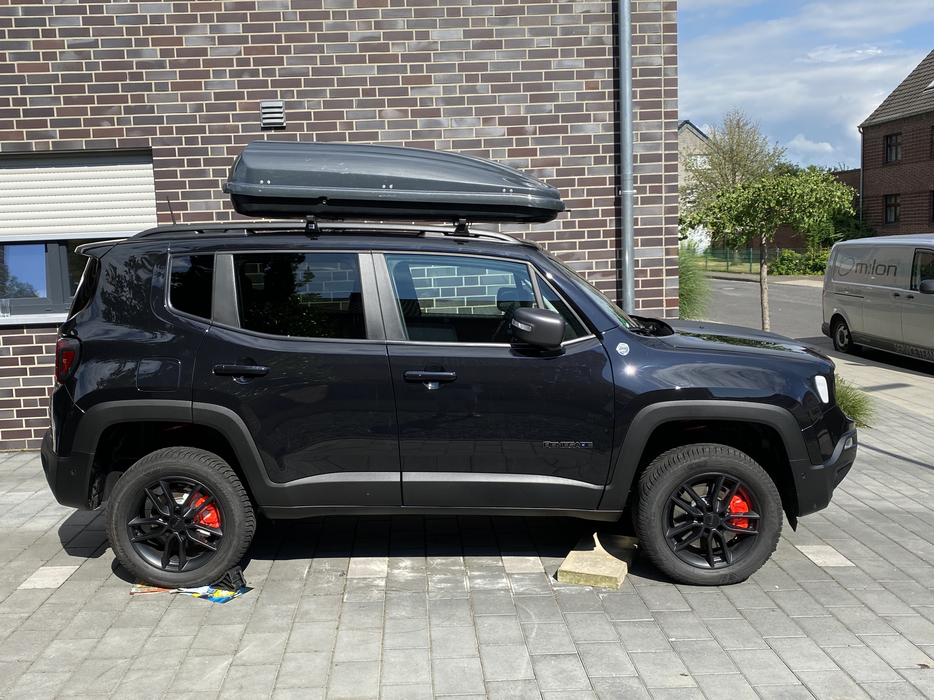 Painted Break calipers