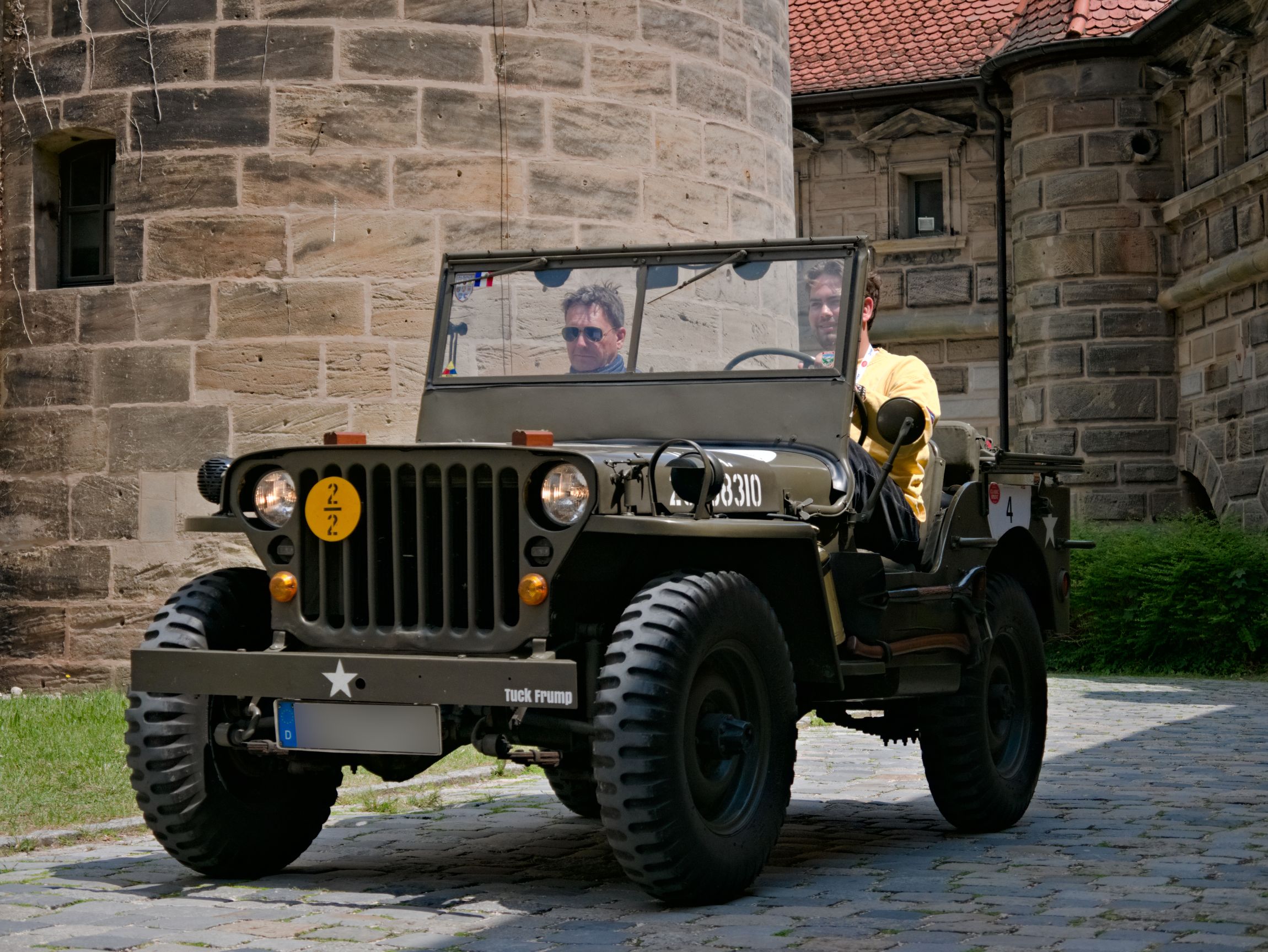 Jeep WWII - Rostalgie im Schloss (Lichtenau)