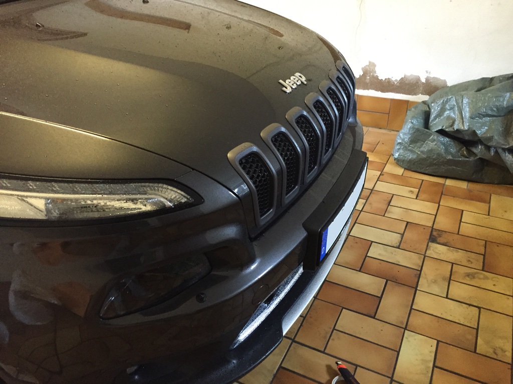 Nummernschildhalterung vorne - Vorbau entfernen