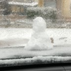 Er hat 25 km da vorn gesessen