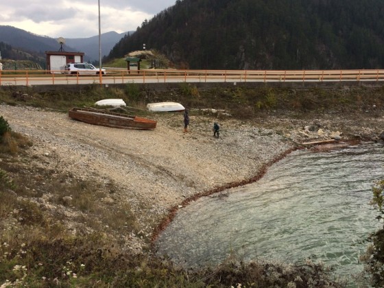 Start der Offroadtour am Zaovine Lake auf Tara