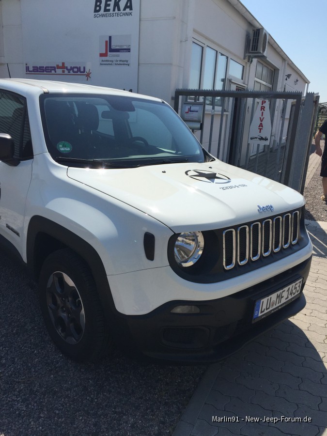 Seitenleuchten bekamen einen Black Out Kit