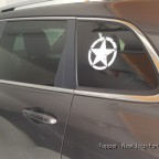 Wintertest haben alle Aufkleber gut bestanden. Die Folie is gut!