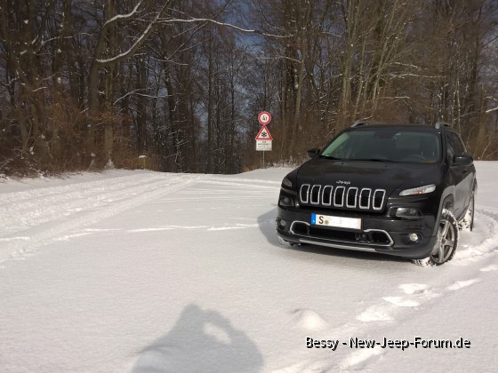 Mein Indianer im Schnee