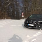 Mein Indianer im Schnee