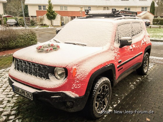 Puderzucker am Omaha Orange