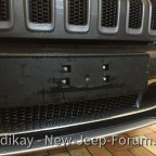 Nummernschildhalterung vorne - Vorbau entfernen