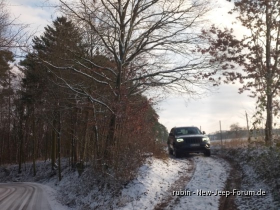 Etwas Schnee in Mittel-Franken