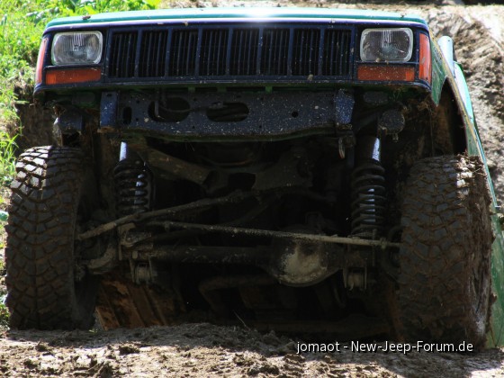 Cherokee XJ in seinem Element