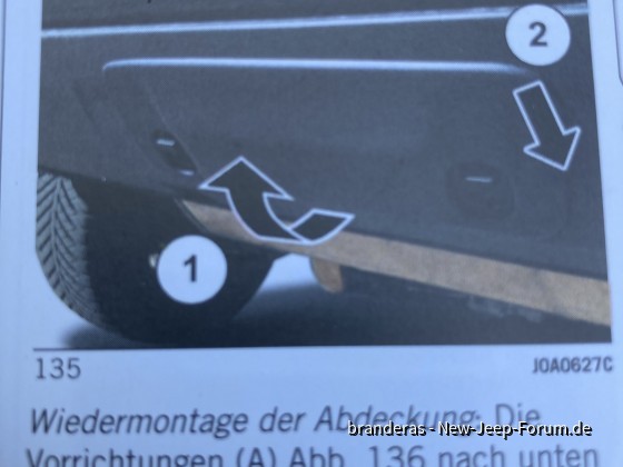 Anhängerkupplung Pfusch bei Jeep