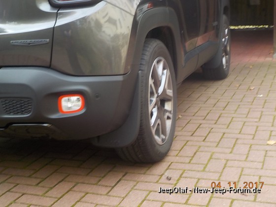 Schmutzfänger hinten original Jeep