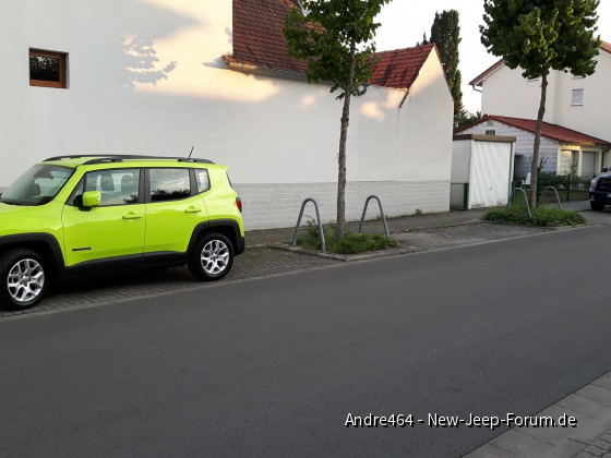 Unser Kleiner, bewacht vom Dicken im Hintergrund