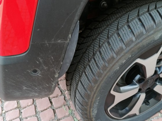 TÜV konforme Radhausverbreiterung hinten