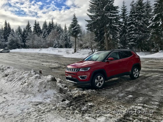 Jeep Compass 2018 - Ausfahrt in die Berge