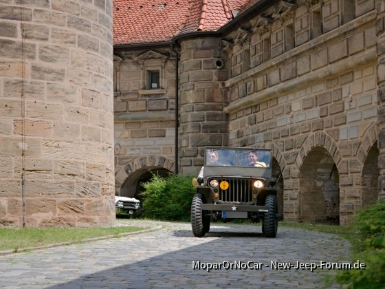 Jeep WWII - Rostalgie im Schloss (Lichtenau)