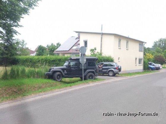 ... so wird Parkplatz geschaffen