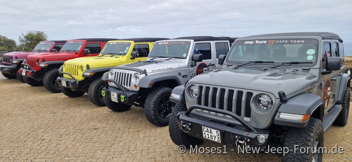 Parade am Kap der guten Hoffnung - vor zwei Wochen