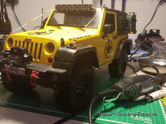 MST CFX Wrangler Ende der Bauphase