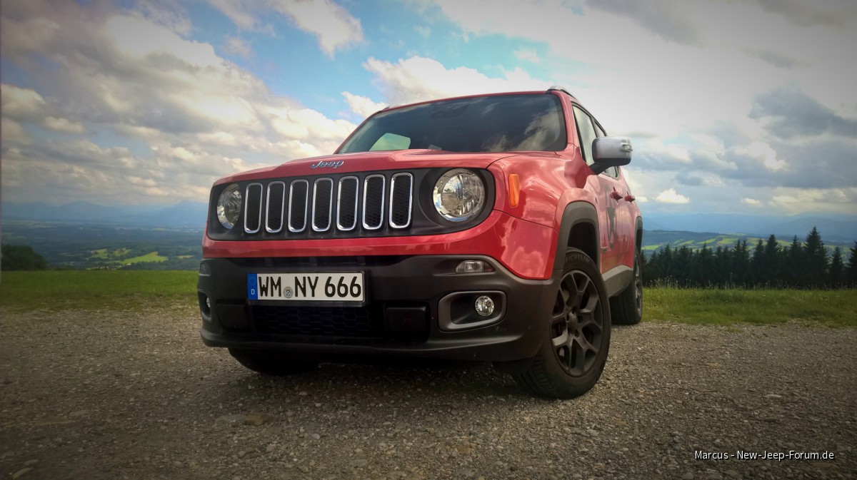 Limited Colorado-Rot mit schwarz gedipten Felgen und schwarz, mattem Frontgrill