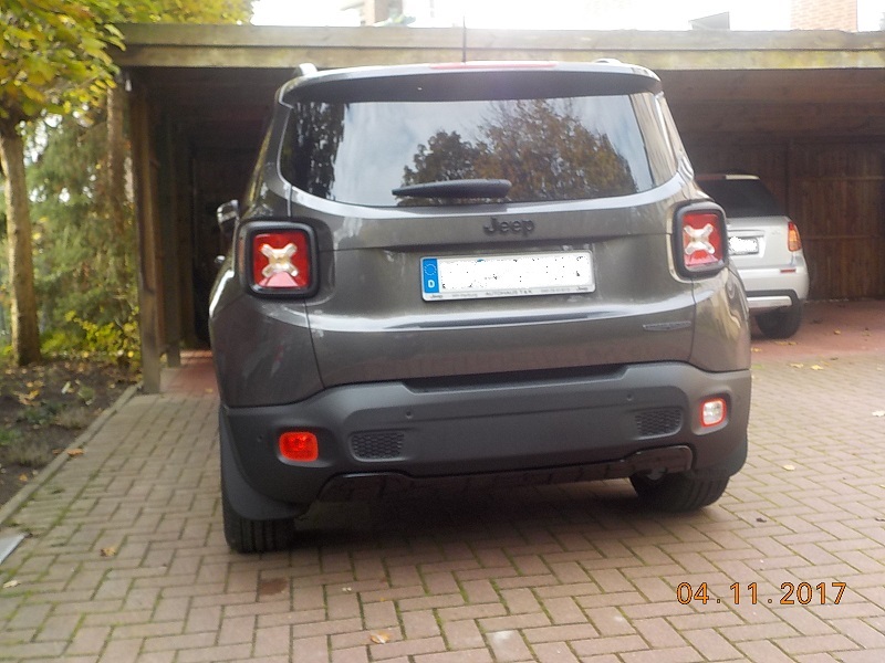 Schmutzfänger hinten original Jeep