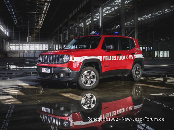 Jeep Renegade Ital. Feuerwehr