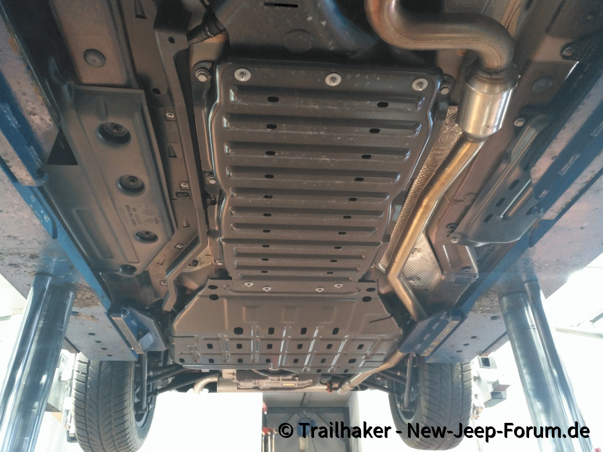 Unterboden Renegade Trailhawk 4xe