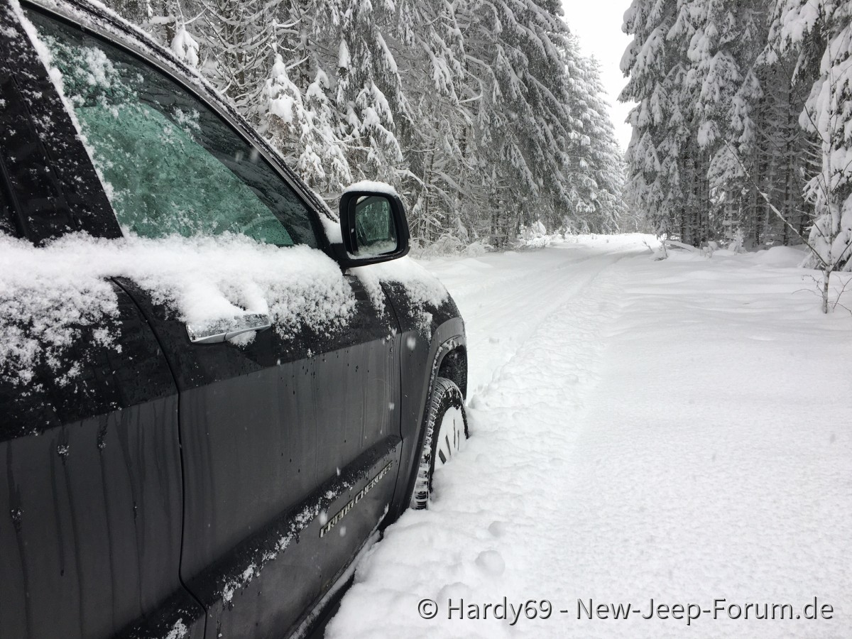 Wo ein Jeep ist, ist auch ein Weg (zumindest hinterher...)