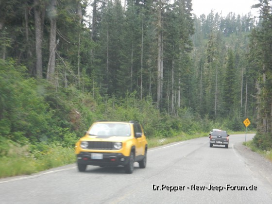 Wendy auf dem Weg zum Mount Baker.