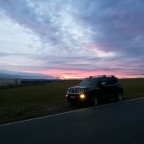 Reni im Sonnenuntergang