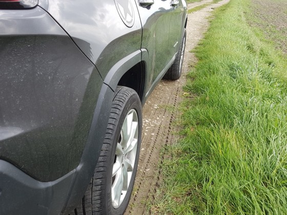 nach Höherlegung und Verbreiterung