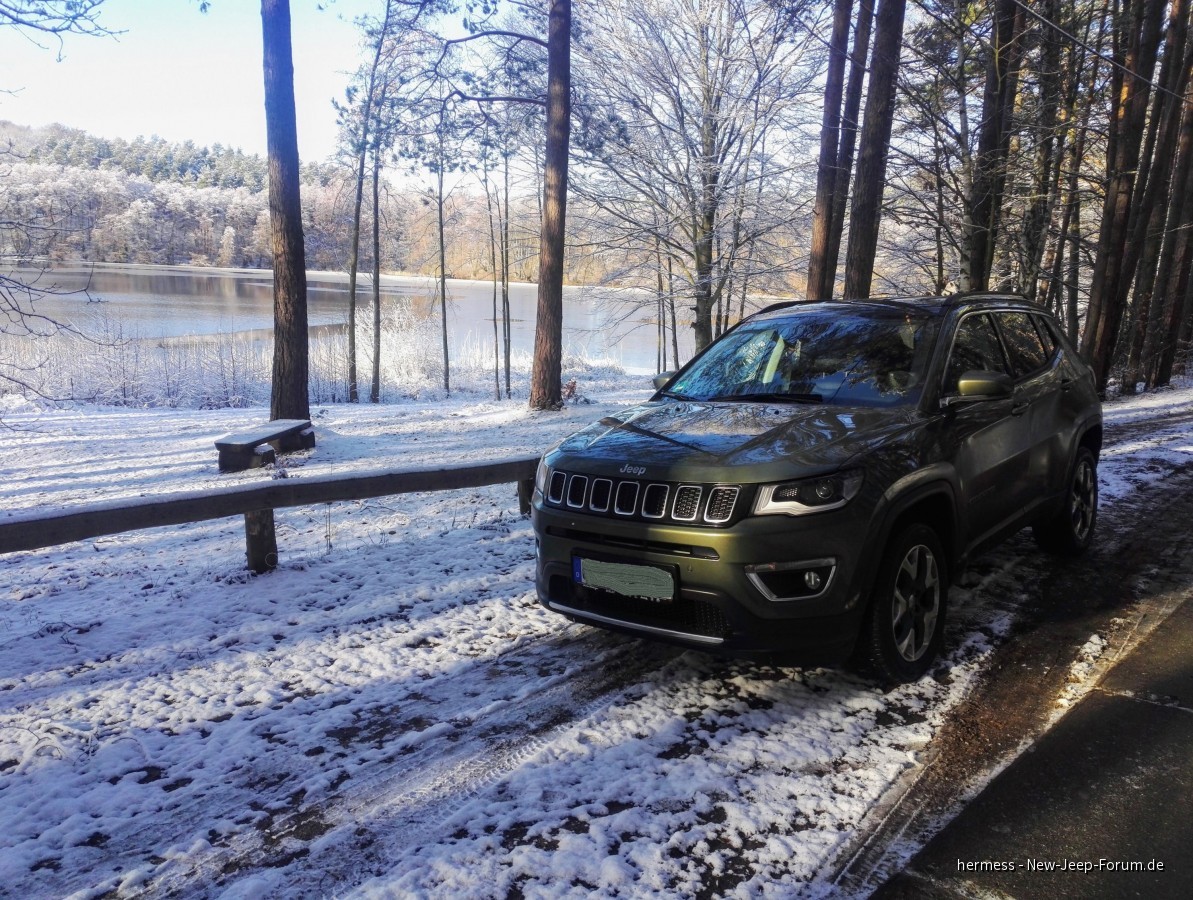 Ein Wenig Schnee und schon geht´s raus