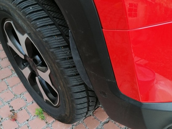 TÜV konforme Radhausverbreiterung vorne