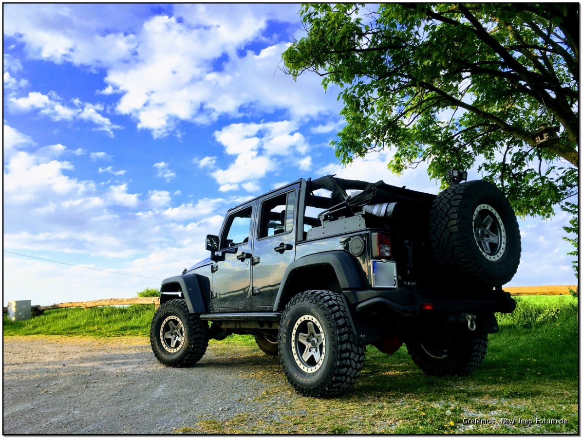 Jeep Dach offen