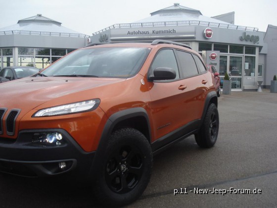 Trailhawk mit 245/70R17 Toyo Open Country A/T mit Spurplatten (1)