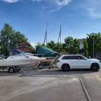 Nach 117km auf See geht's wieder raus