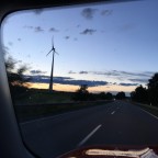 Die Sicht aus dem Renegade auf dem Heimweg