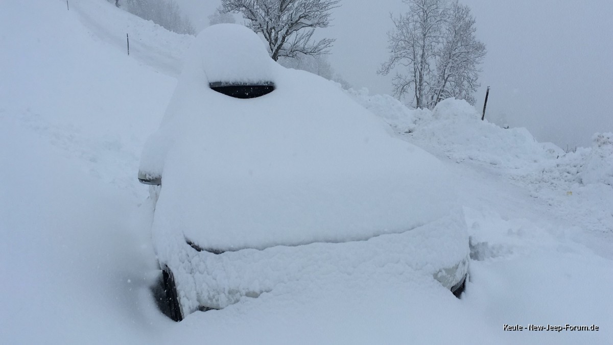 Unser Compass im Schnee